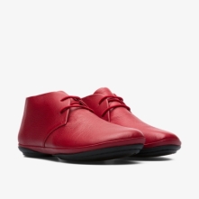 Camper Red Ankle Boots Womens - Right Online Ireland | IJOFR9206